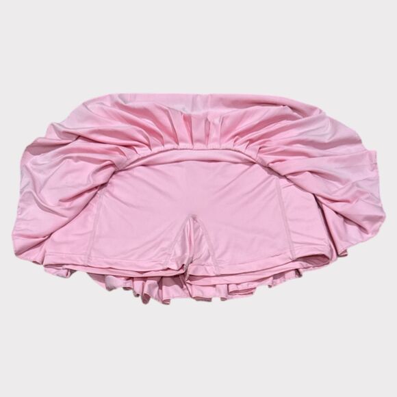 Gold Hinge Pleated Active Skort in Light Pink – Size Small - Picture 3 of 4
